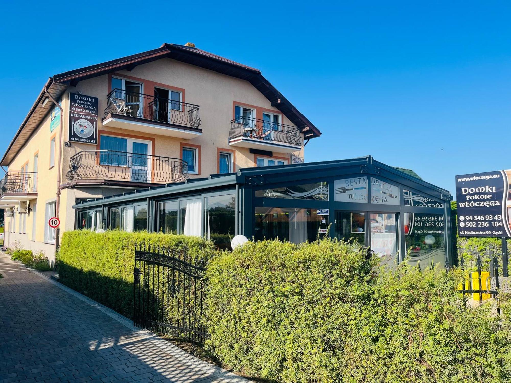 Domki, Apartamenty I Restauracja Wloczega Gąski Exterior foto